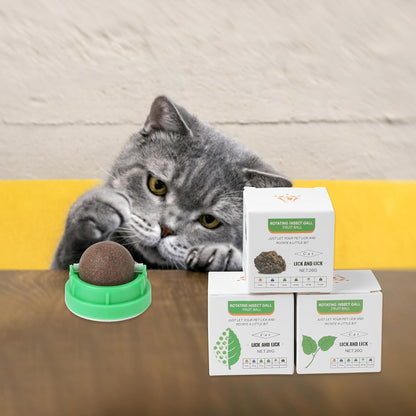 3-Pack Wall-Mounted Catnip Treat Balls - view 7