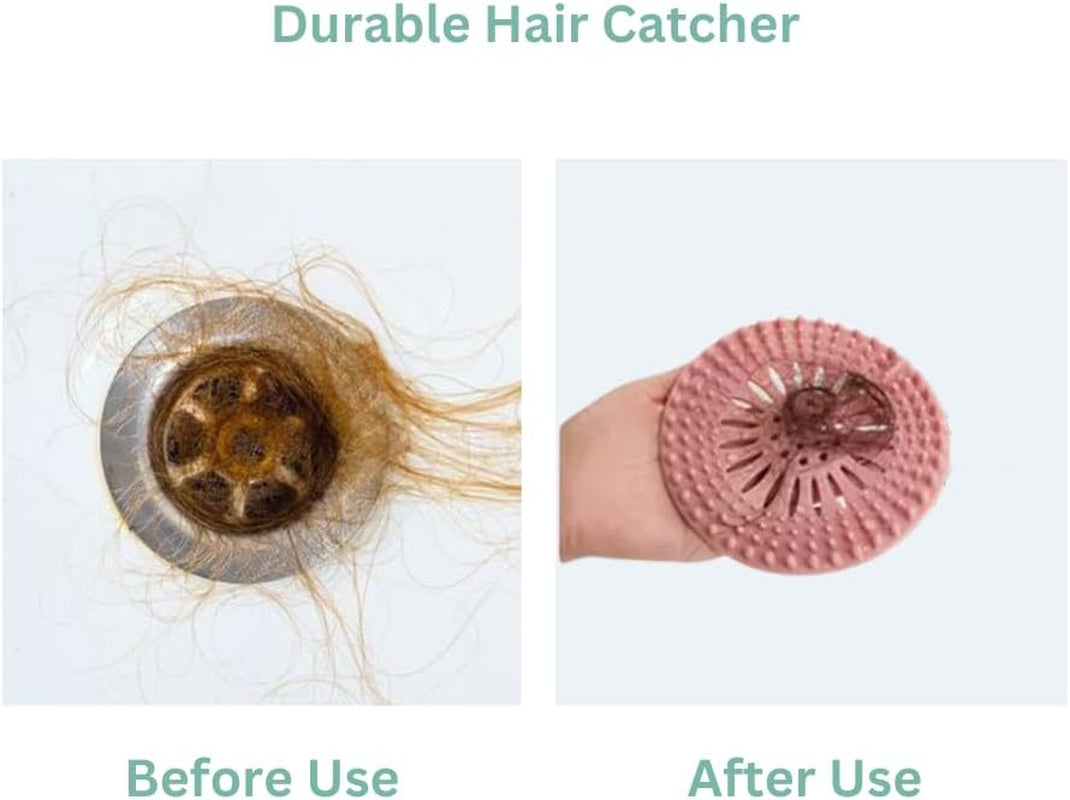 Silicone Drain Hair Catchers – 4 Pack - view 4