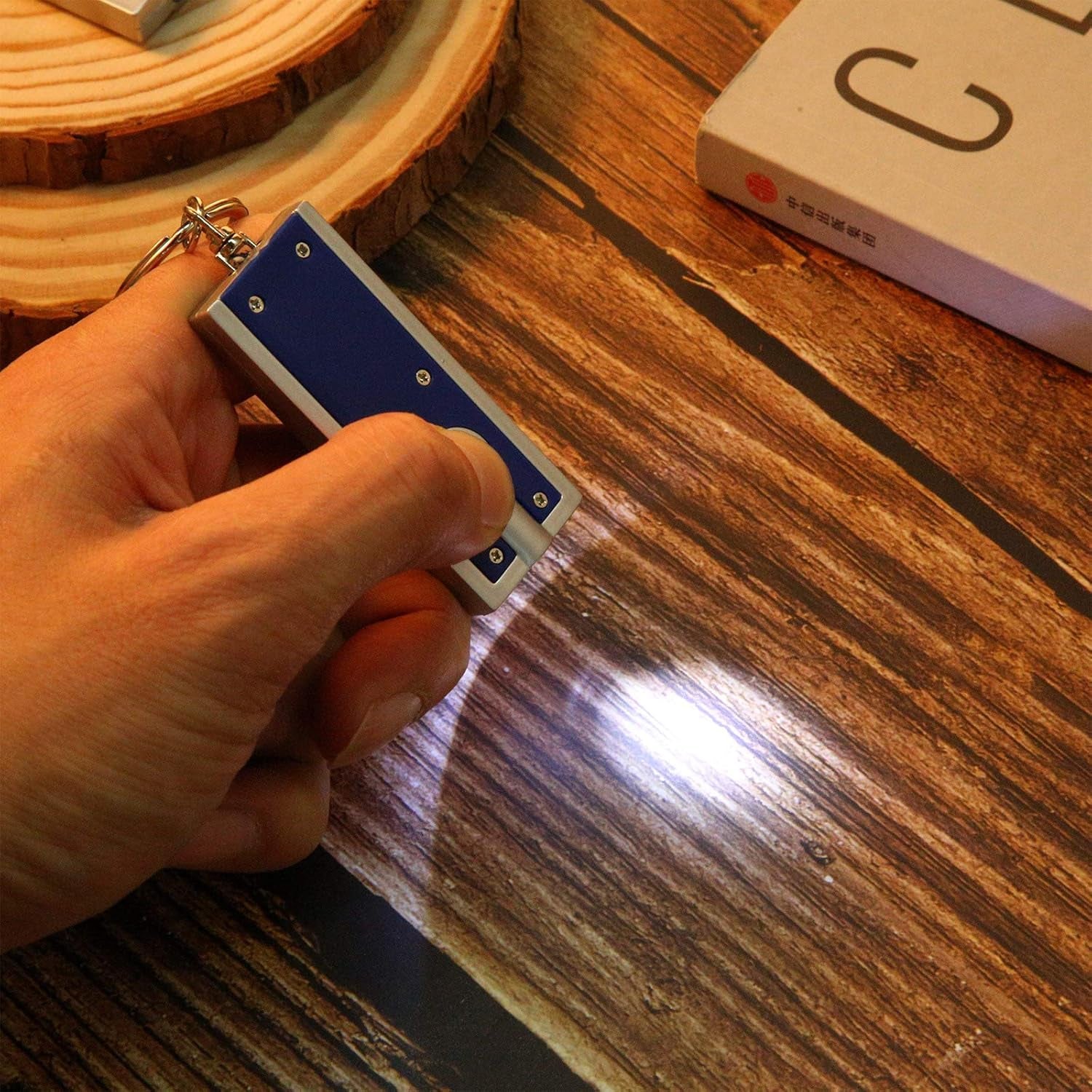 12-Piece Mini LED Keychain Flashlight Set - view 5