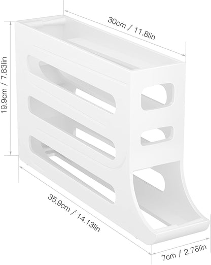 Automatic Rolling Refrigerator Egg Holder - view 5