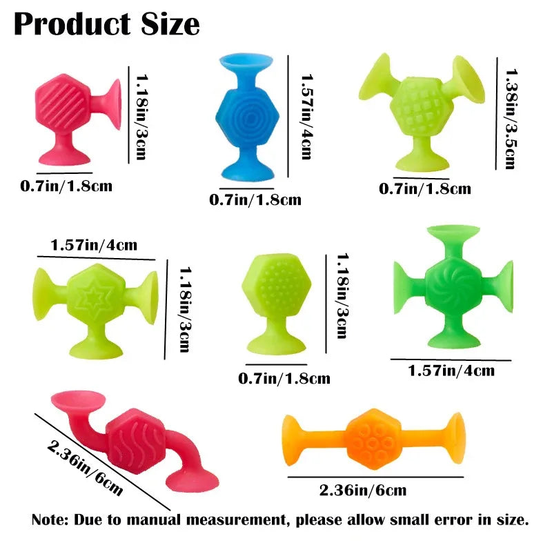 25-Piece Suction-Cup Building Toy Set - view 7