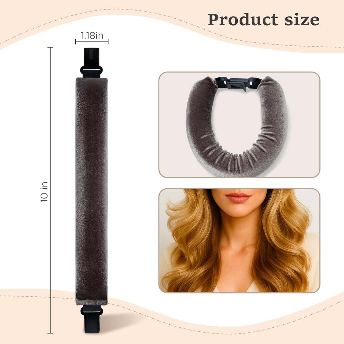 Heatless Overnight Curling Rods – 4 Piece Set - view 6