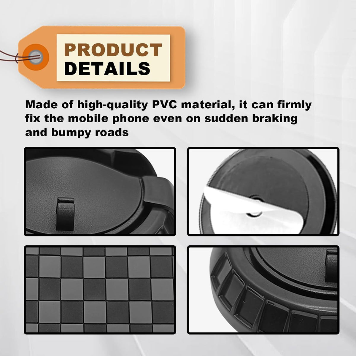 Anti-Slip Dashboard Phone Holder & Parking Display - view 2