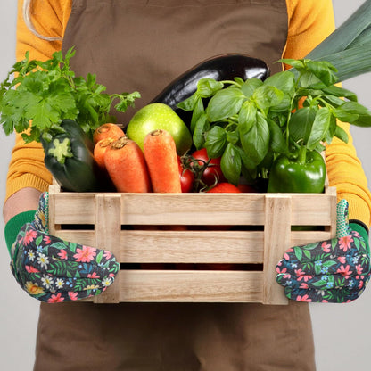 4-Pair Floral Gardening Gloves - view 5