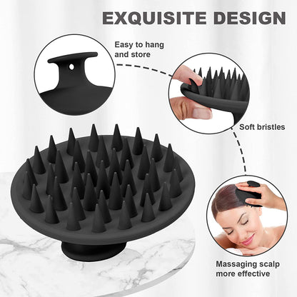 Silicone Scalp Massager & Shampoo Brush - view 3