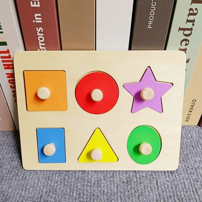 Montessori Wooden Shape Puzzle - view 10