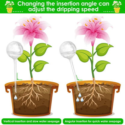 Automatic Plant Watering Globes – 10 Piece Set - view 4