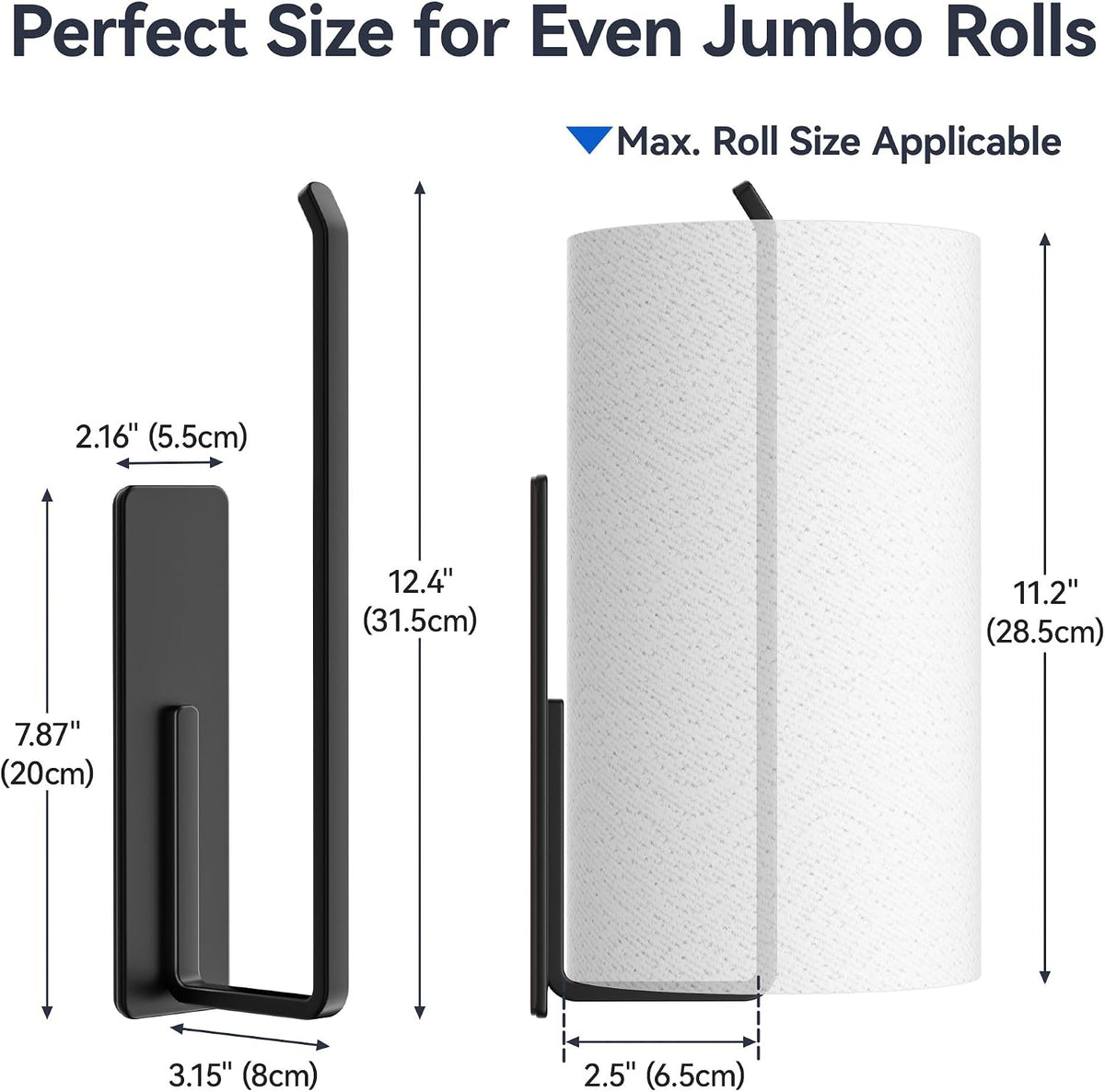 Heavy-Duty Magnetic Paper Towel Holder - view 3