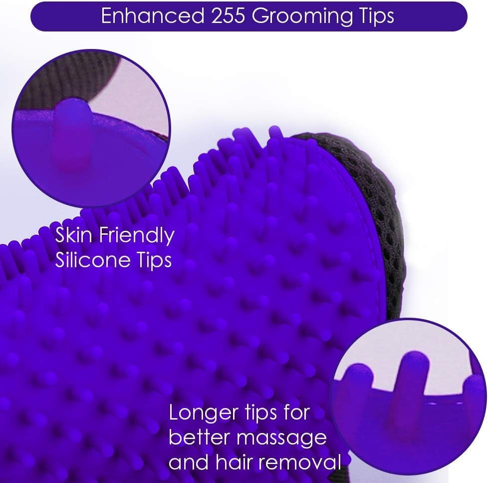Premium Pet Grooming & Deshedding Glove - view 3
