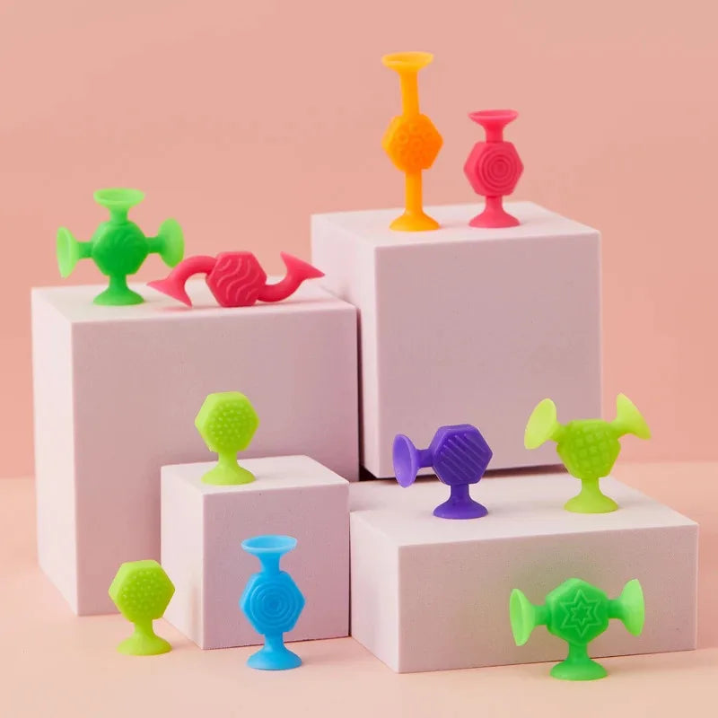 25-Piece Suction-Cup Building Toy Set - view 5