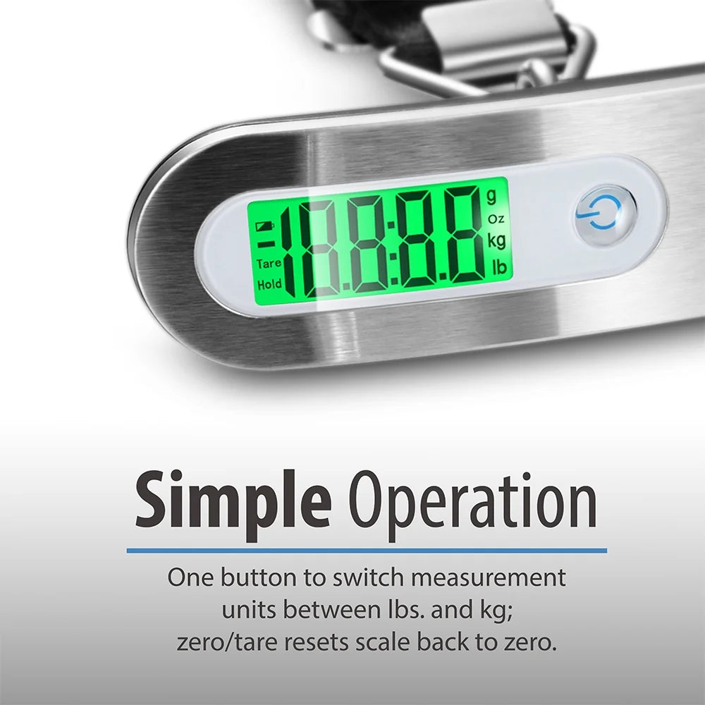 Digital Luggage Scale with Backlit Display - view 5