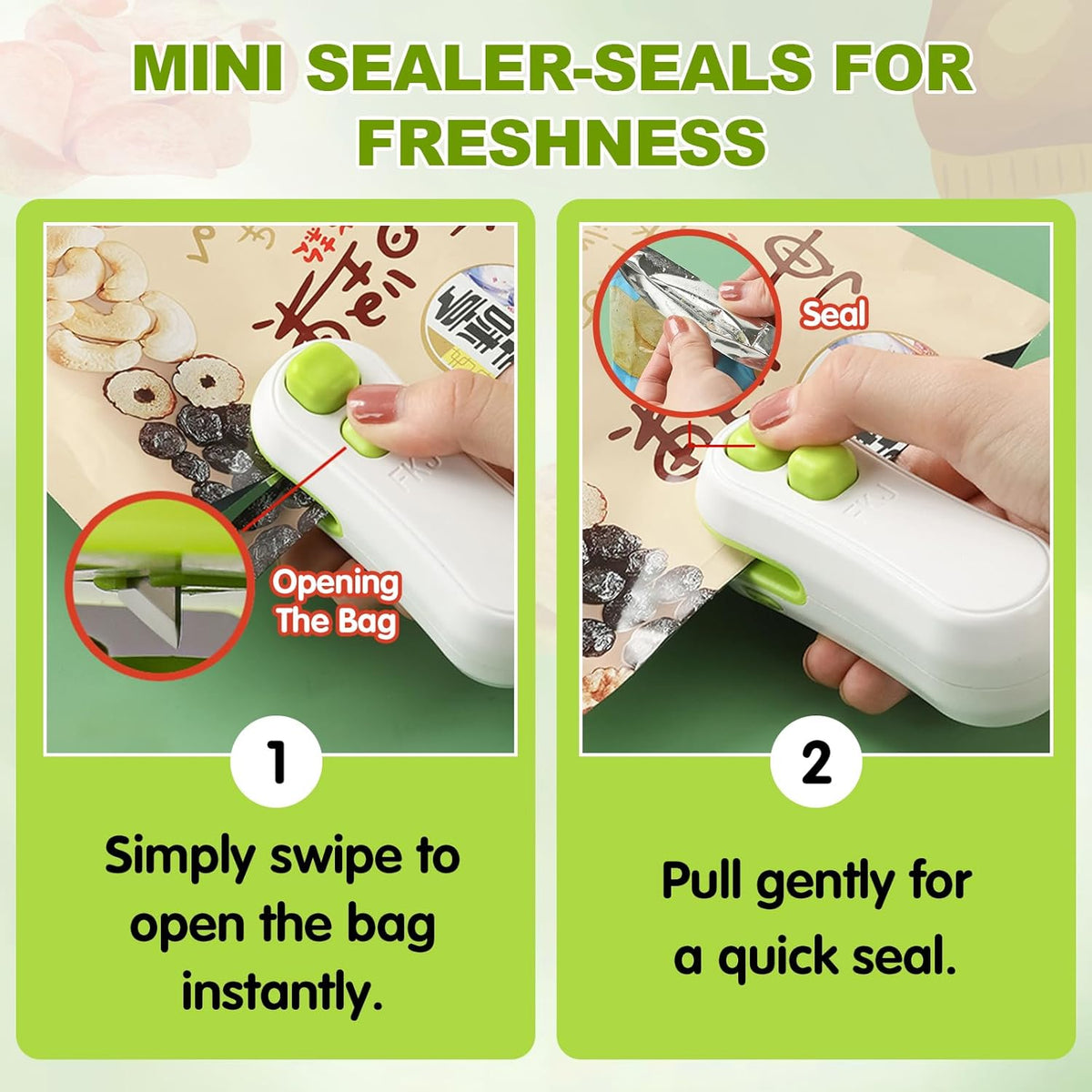 Rechargeable Mini Bag Sealer & Cutter - view 2