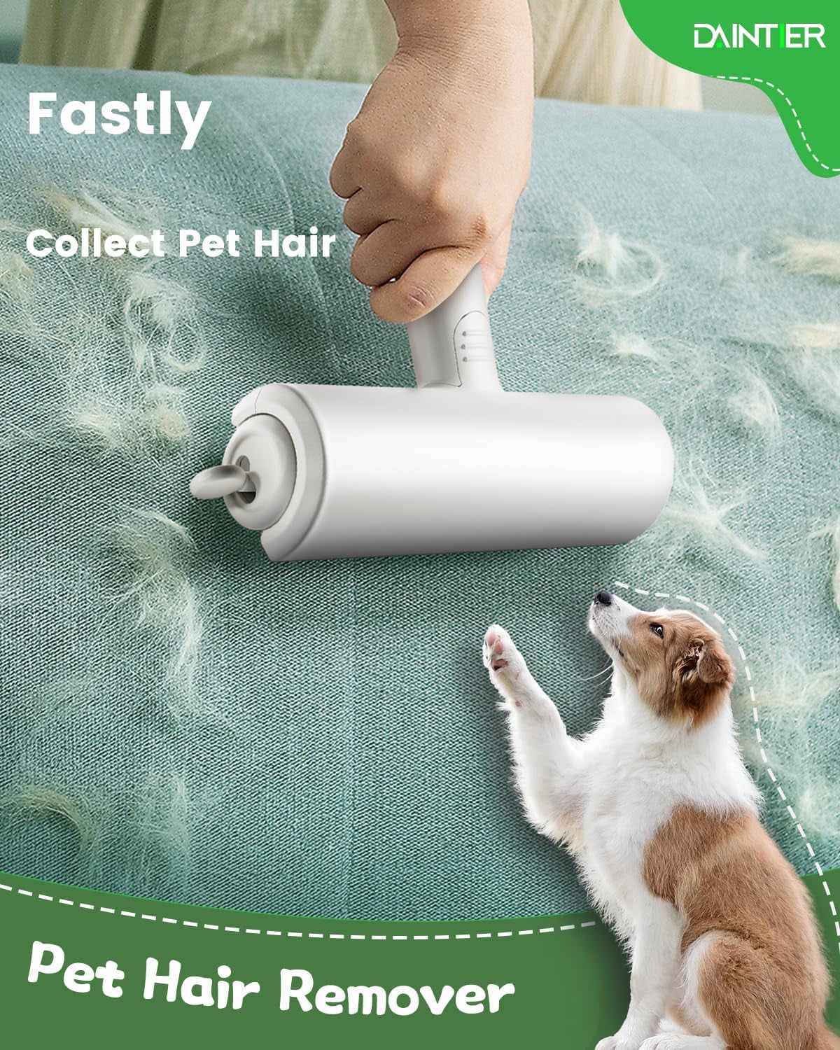 Reusable Pet Hair Remover Roller - view 2