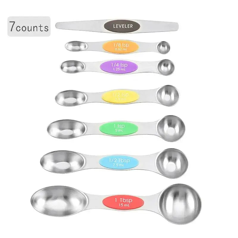 Magnetic Stainless-Steel Measuring Spoon Set - view 12