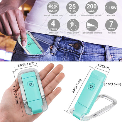 Rechargeable Clip-On Book Light - view 5