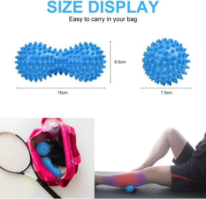 2-Pack Spiky & Smooth Massage Ball Set - view 3