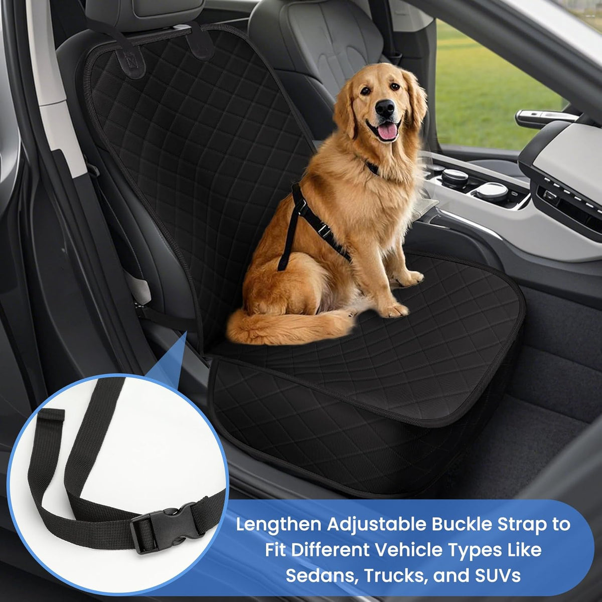 Waterproof Dog Car Seat Cover - view 2