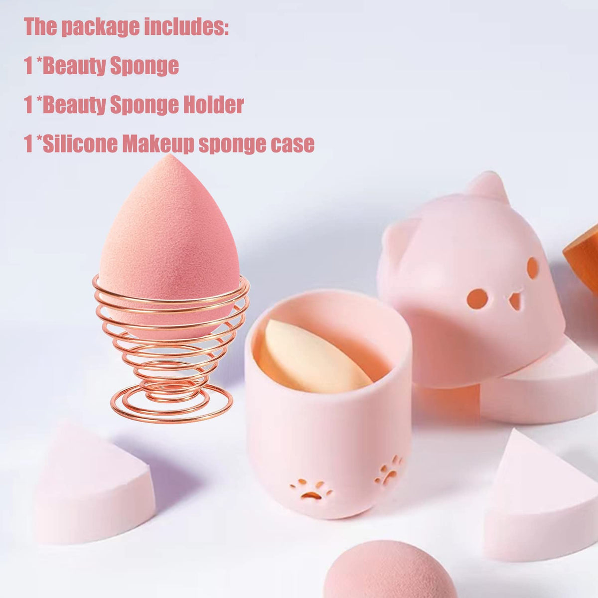 6-Piece Makeup Sponge Travel Set - view 9