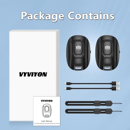 Rechargeable Bluetooth Camera Remote – 2 Pack - view 8