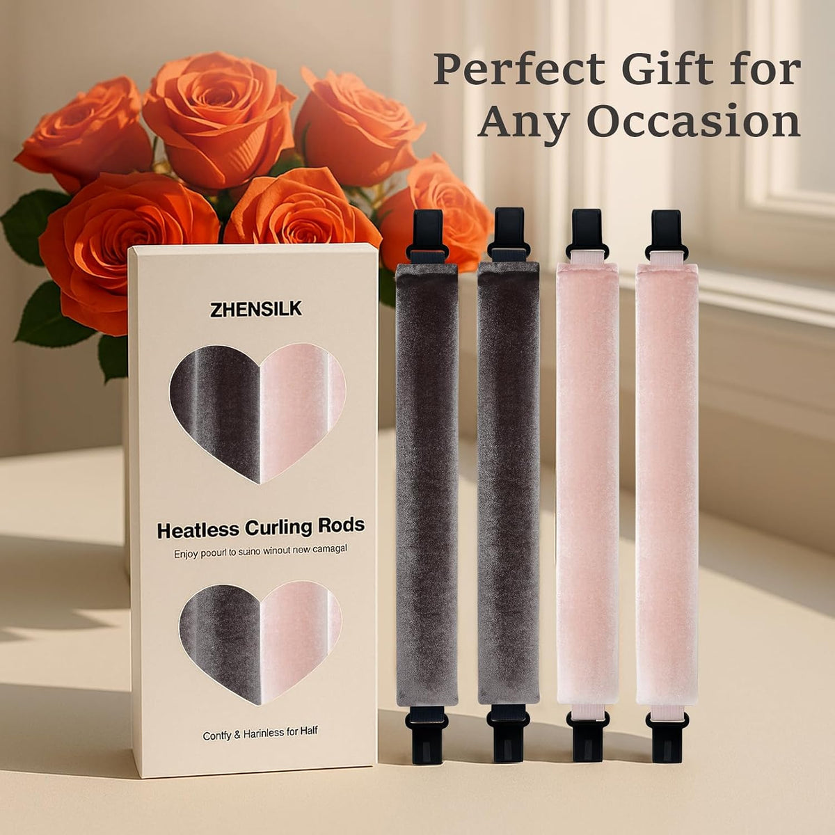 Heatless Overnight Curling Rods – 4 Piece Set - view 7