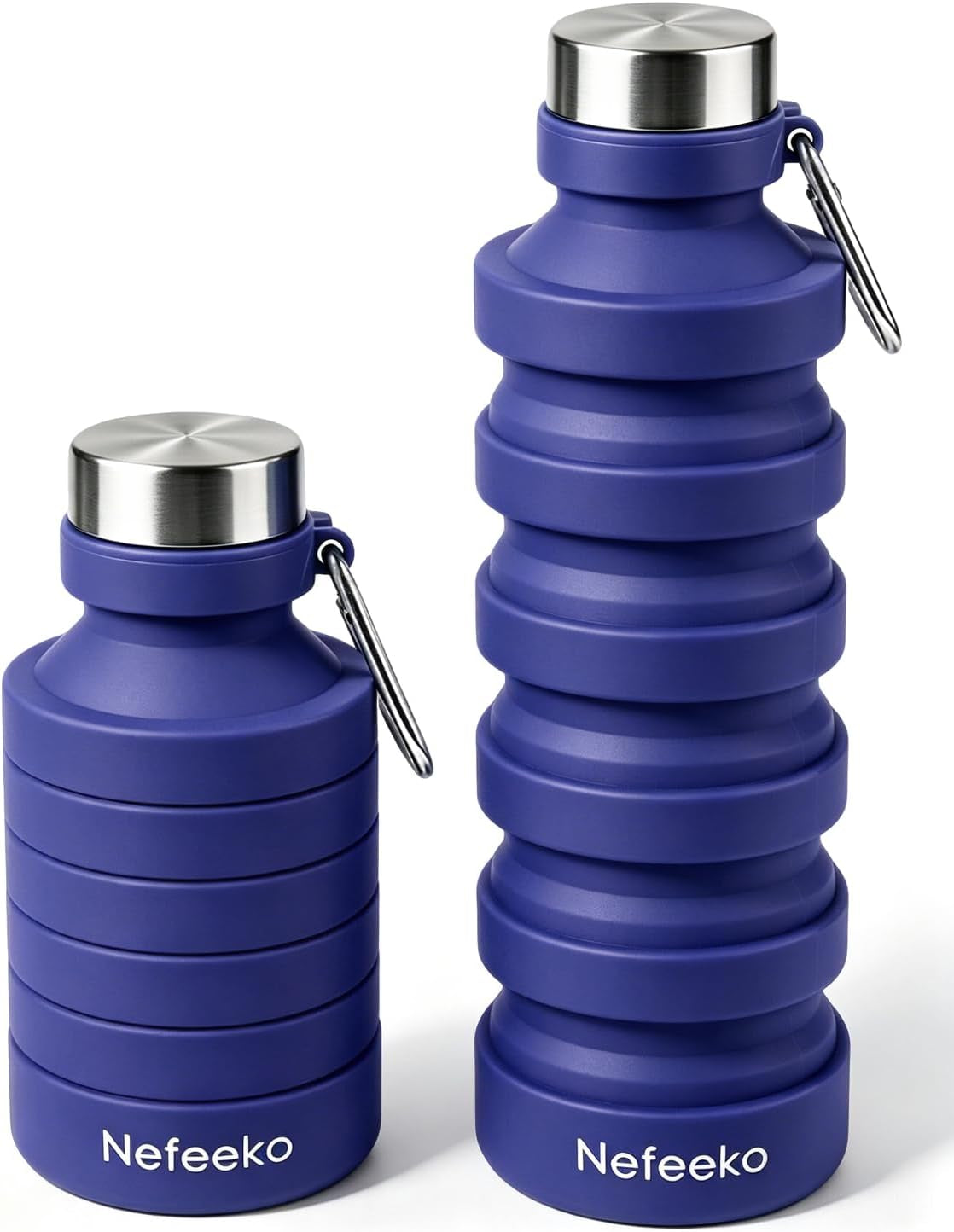 27 oz Collapsible Silicone Water Bottle