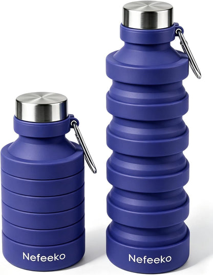 27 oz Collapsible Silicone Water Bottle