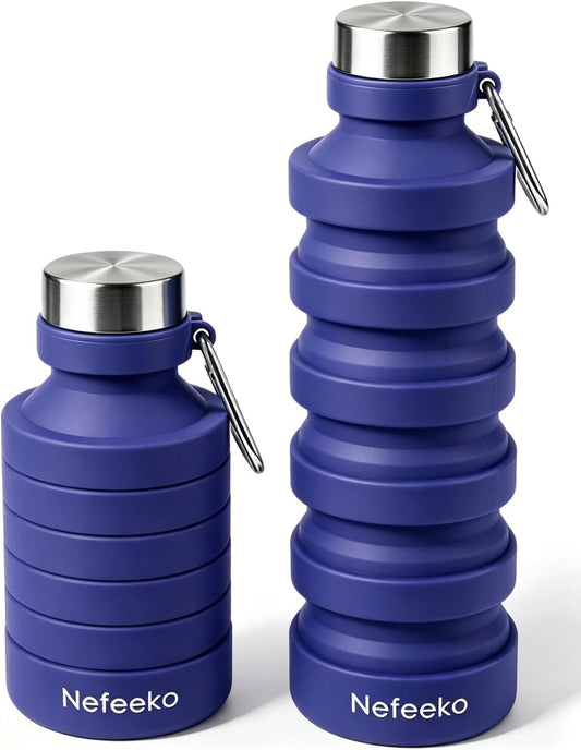 27 oz Collapsible Silicone Water Bottle
