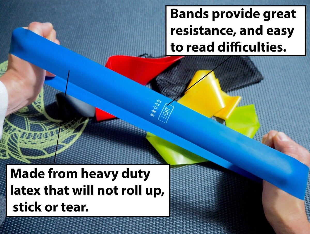 Heavy-Duty Resistance Band Loop Set - view 3