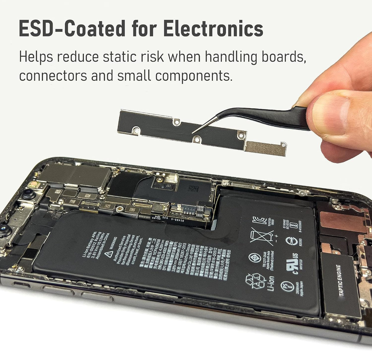 ESD-Safe Precision Tweezer Set - view 3