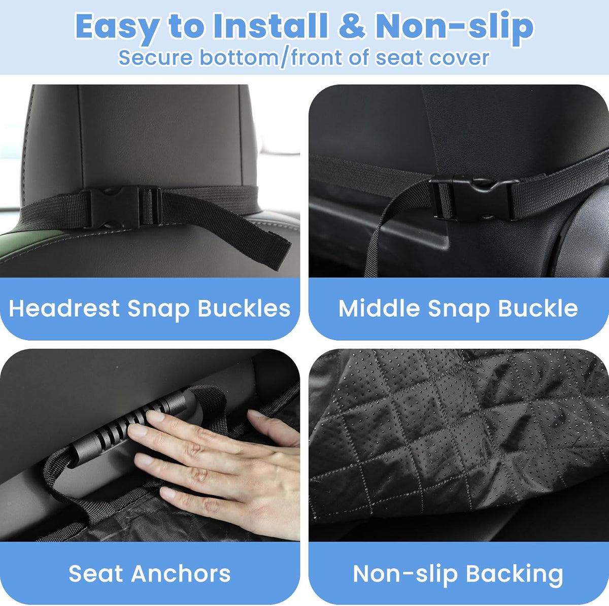 Waterproof Dog Car Seat Cover - view 4