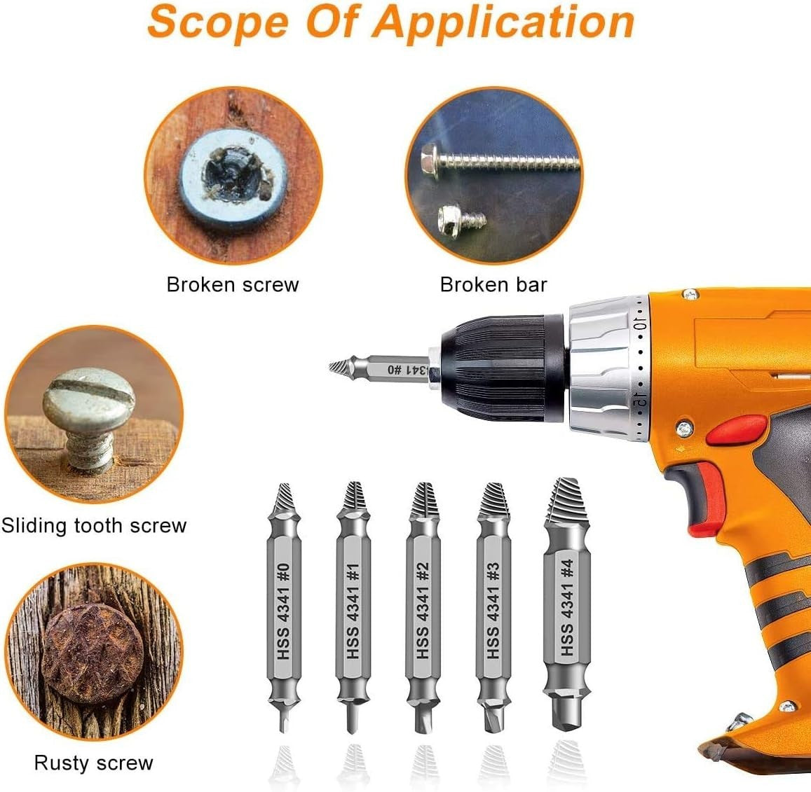 Damaged Screw Extractor Set - view 5