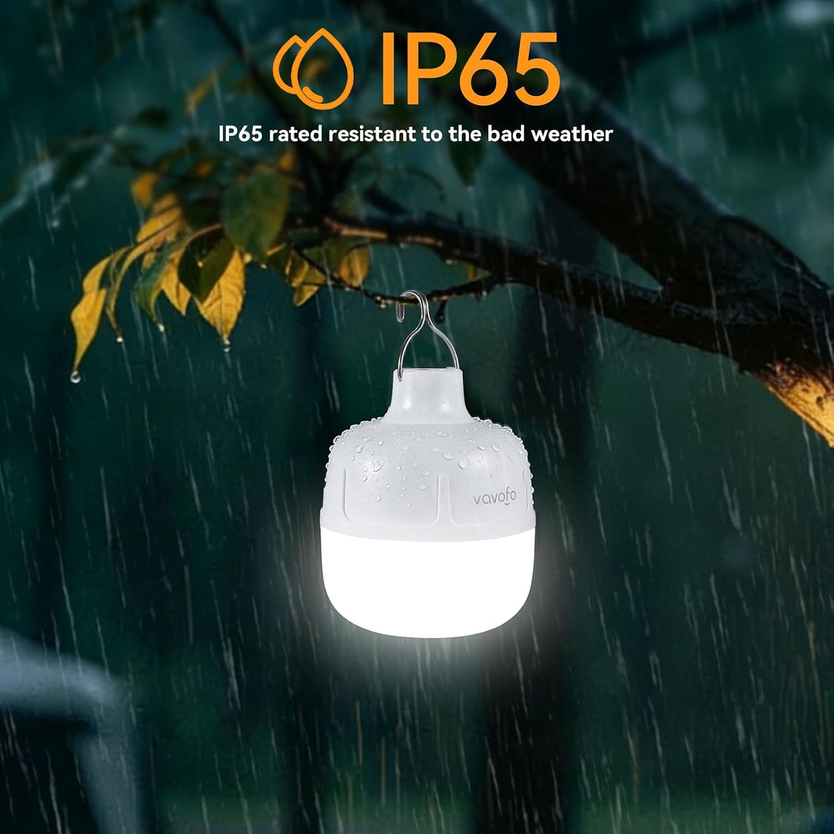 Rechargeable 1200-Lumen Camping Lantern - view 5