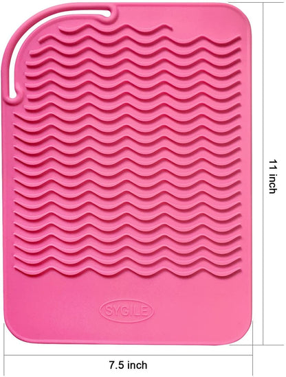 Heat-Resistant Silicone Hair Tool Mat - view 2