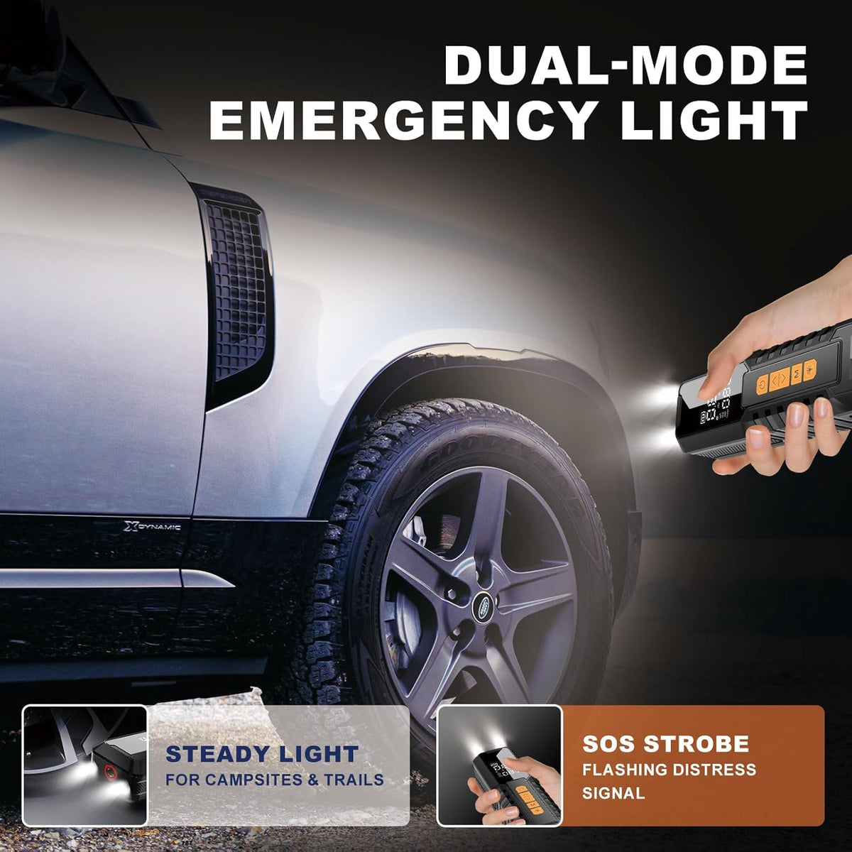 Portable Digital Tire Inflator Air Compressor - view 6