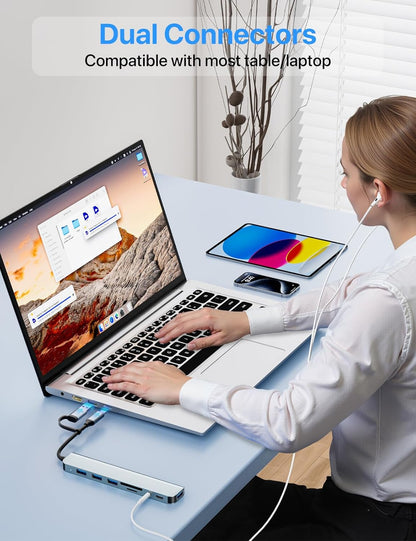 8-in-1 USB Hub with Card Readers - view 5
