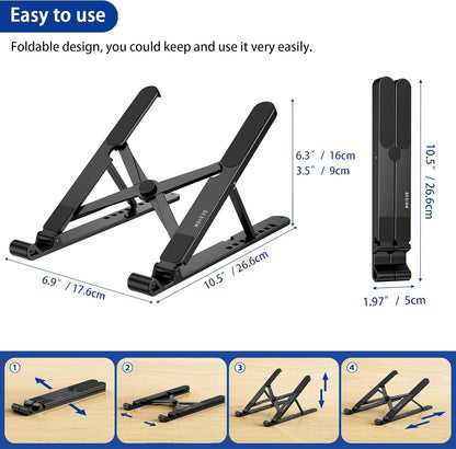 Adjustable Foldable Ergonomic Laptop Stand - view 5