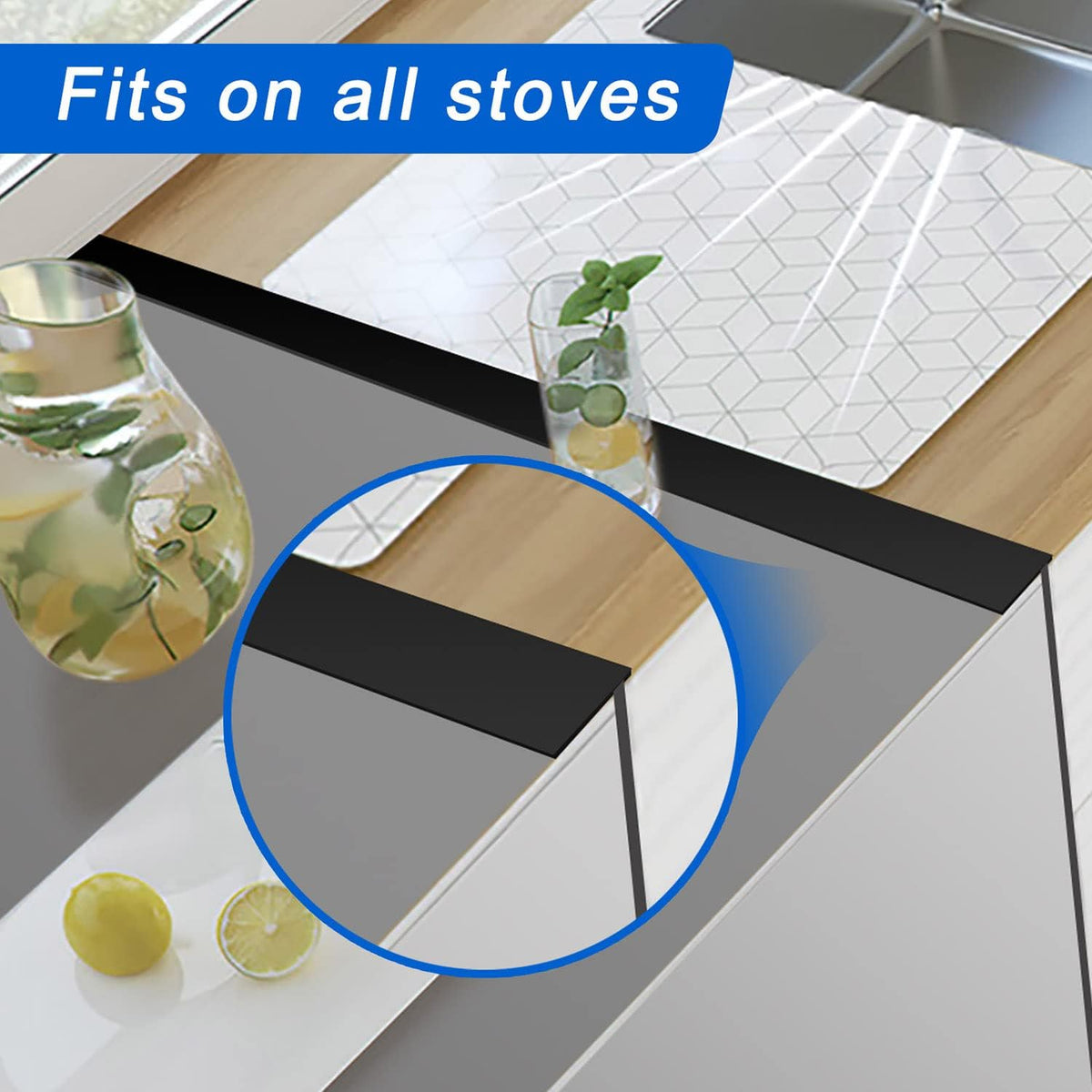 Silicone Stove Gap Covers – 2 Pack - view 5