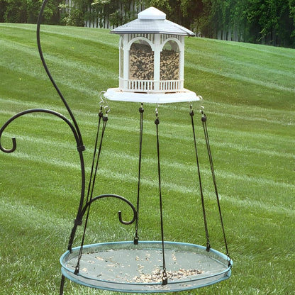 2-Pack Hanging Outdoor Bird Feeder Trays - view 4