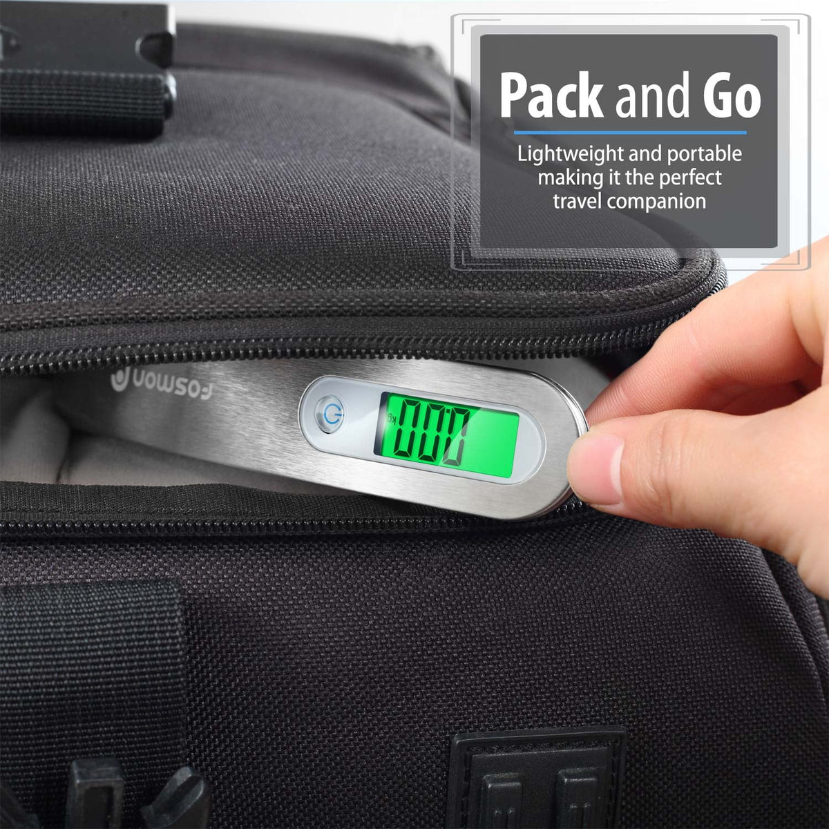 Digital Luggage Scale with Backlit Display - view 4