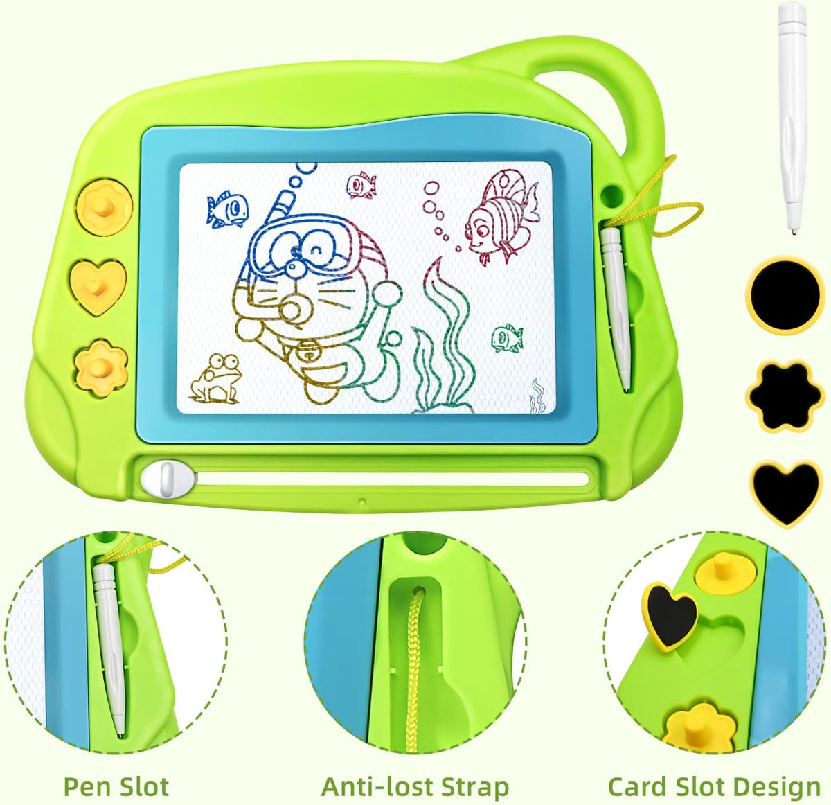 Mini Magnetic Travel Drawing Board - view 4