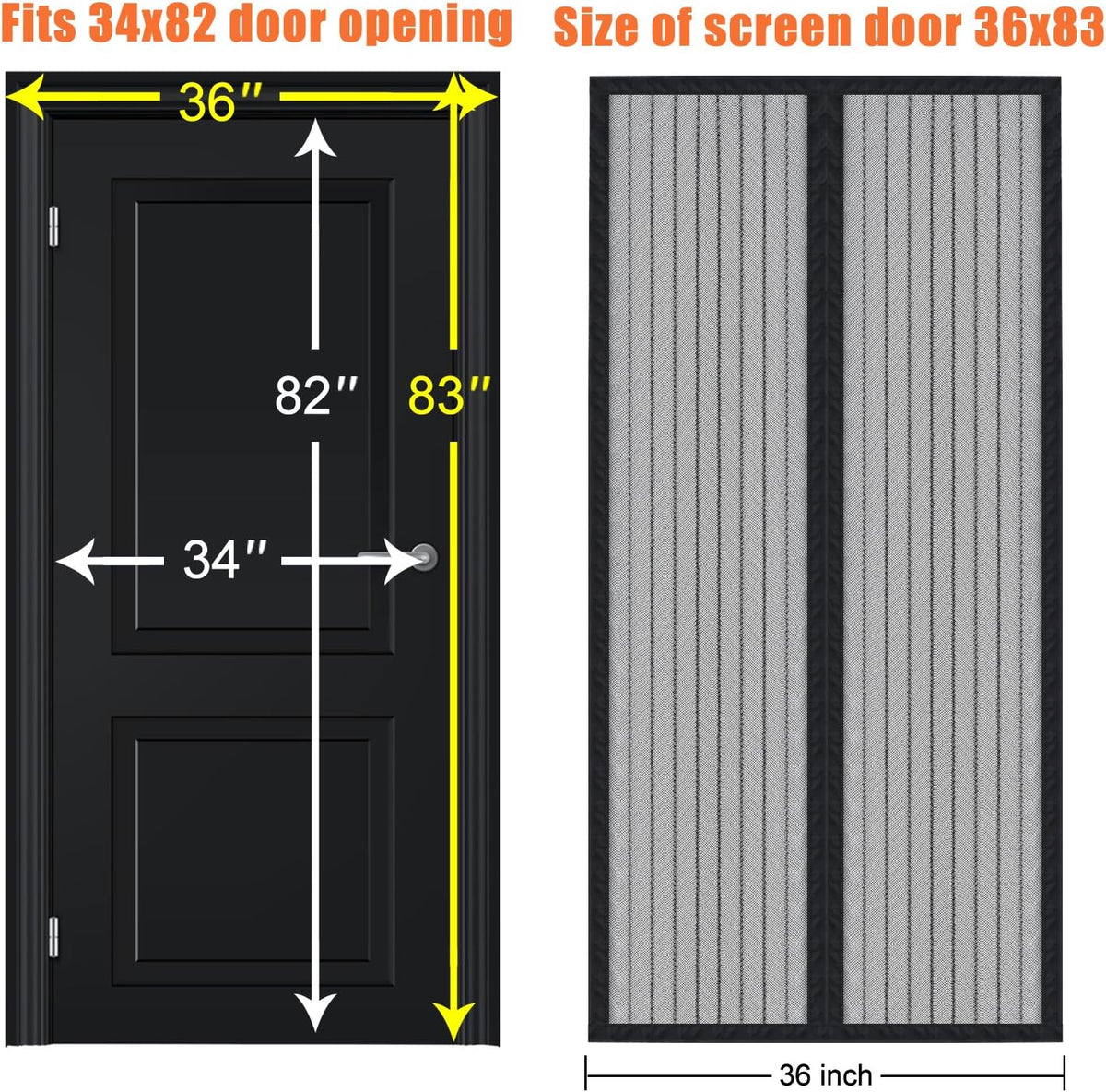 Hands-Free Magnetic Screen Door - view 7