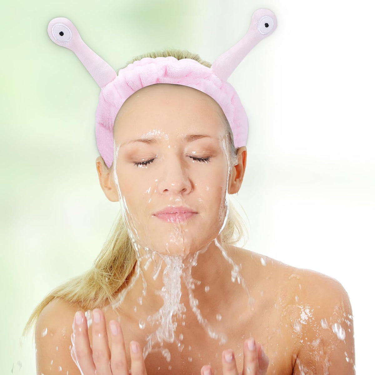 Pink Snail Spa Headband - view 2