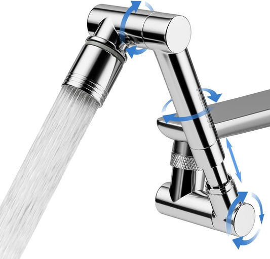 1440° Swivel Faucet Extender with 2 Spray Modes
