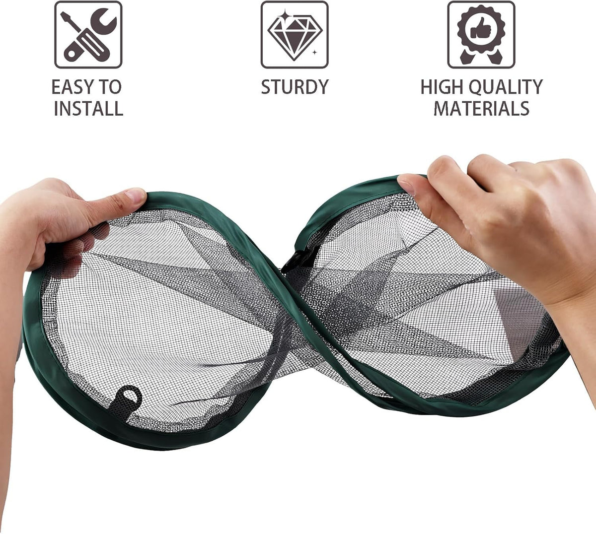 2-Pack Hanging Outdoor Bird Feeder Trays - view 5