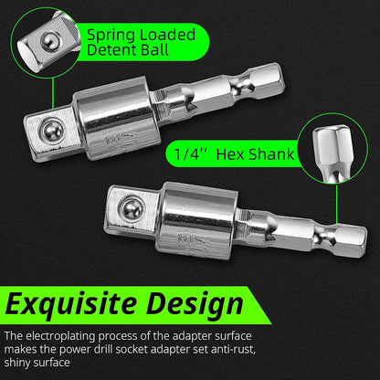 6-Piece 360° Rotating Socket Adapter Set - view 7
