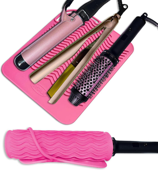 Heat-Resistant Silicone Hair Tool Mat
