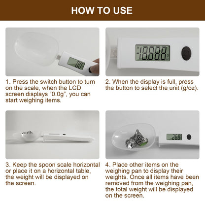 Digital Measuring Spoon Scale with LCD Display - view 6