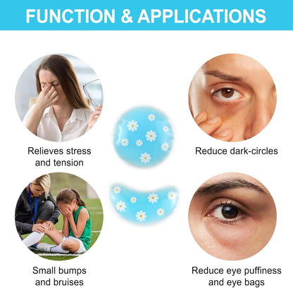 Reusable Hot & Cold Eye Gel Pads - view 4