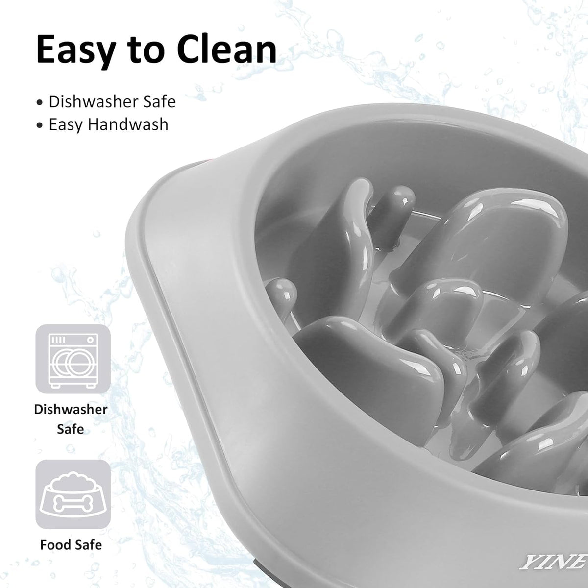 2-Pack Slow Feeder Dog Bowls - view 7