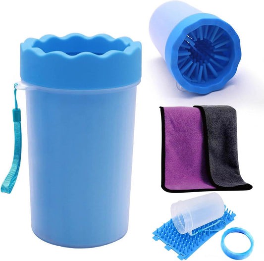 Portable Dog Paw Cleaner Set